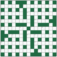Cryptic crossword №7: BARTENDER
