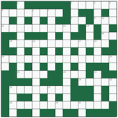 Free online Freeform crossword №4: POTATO

