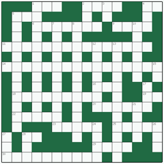 Freeform crossword №5: ROCAMBOLE
