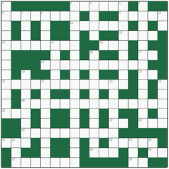 Freeform crossword №6: FAITHFUL
