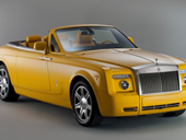 Free online Jigsaw puzzle N136: Yellow convertible
