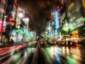 Free online Jigsaw puzzle N74: Night city lights
